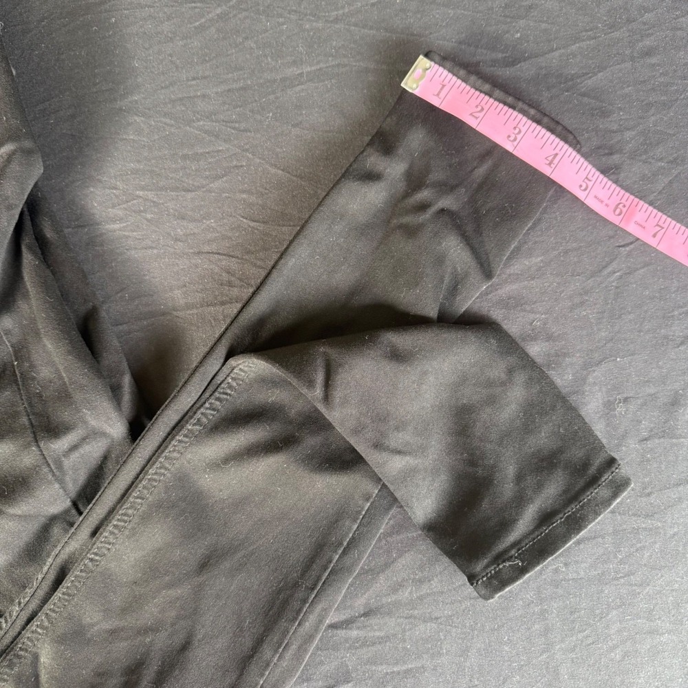 Angels Forever‎ Young Black Skinny Pants High Rise Double Button Size 6 - Picture 2 of 13